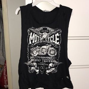 Rustic muscle tee